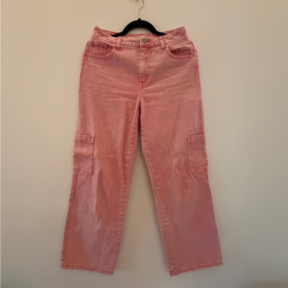 Full Tilt Pink Wide Leg Pants